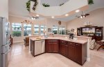 Large Kitchen with Center Bar Island